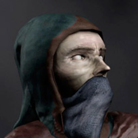 Ilustración que muestra el rostro de un anciano.